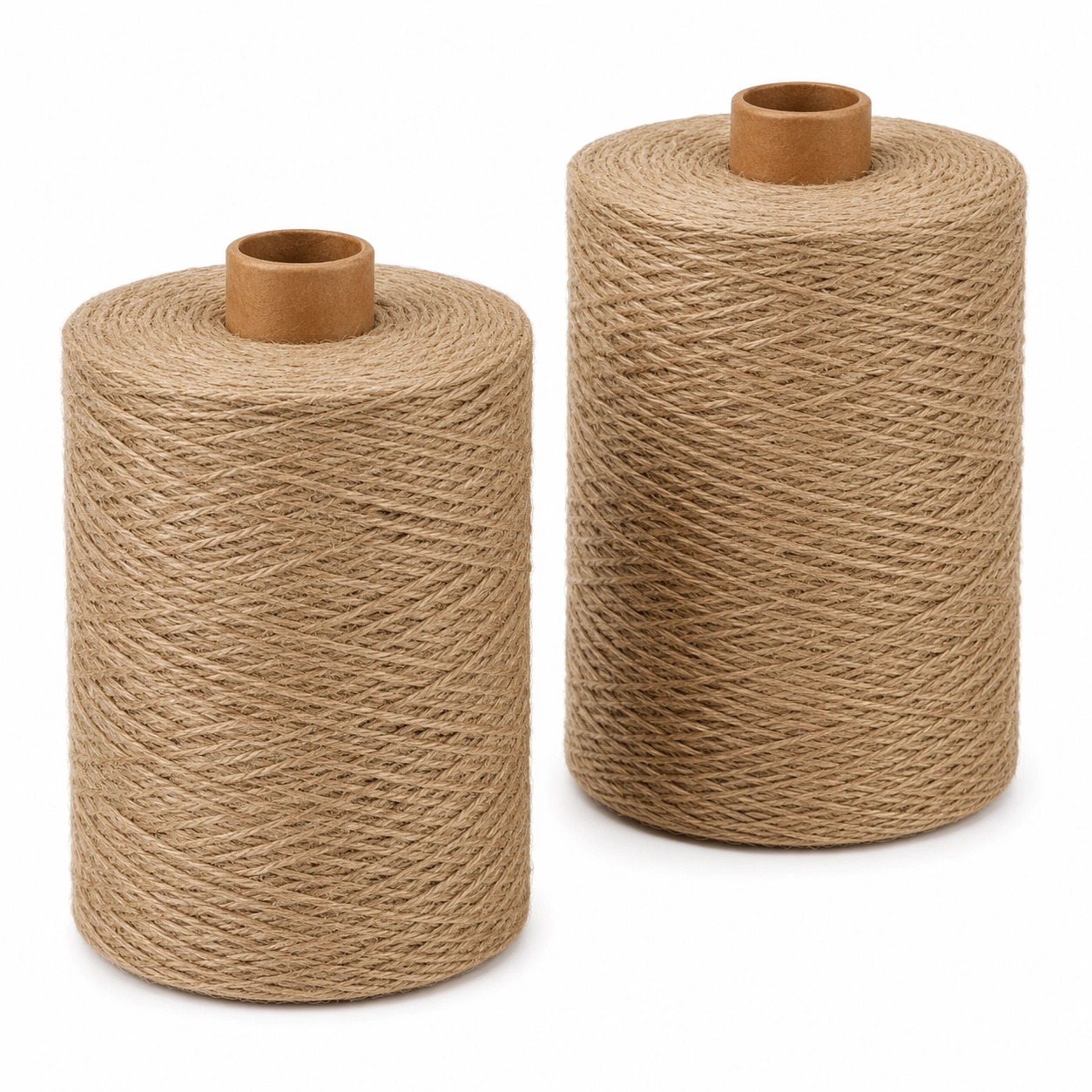 Jute Garn Set Natur-skandelo