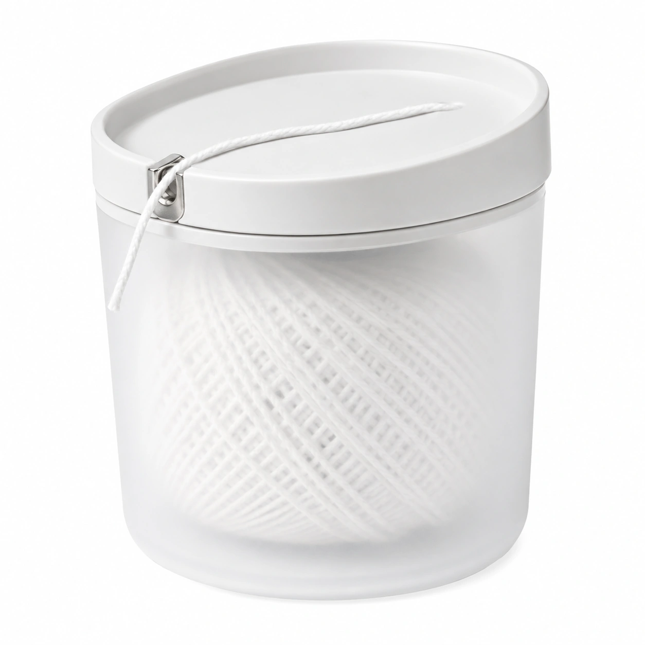 Garnspender Box Weiss-skandelo