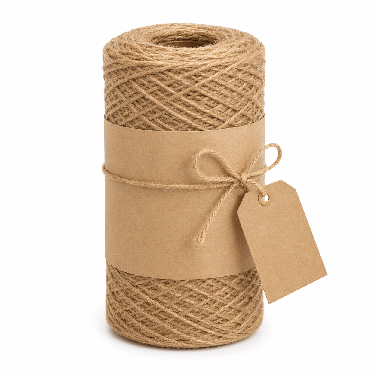 Jute Geschenkband Natur Rolle-skandelo