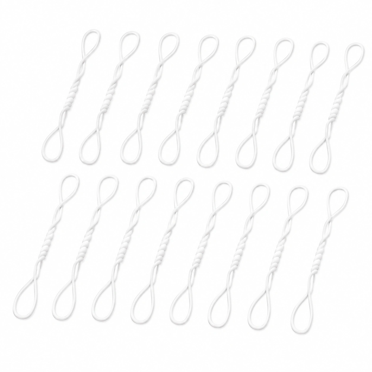 Kabelbinder Set Weiss-skovaraliving