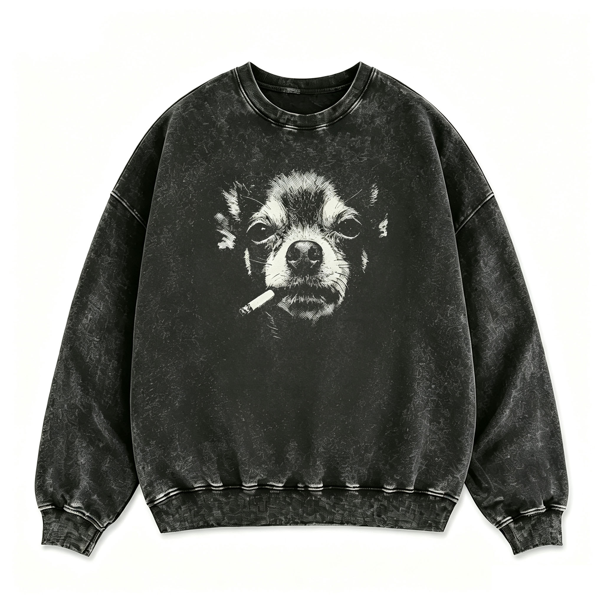 Smoking Chihuahua Sweatshirt
