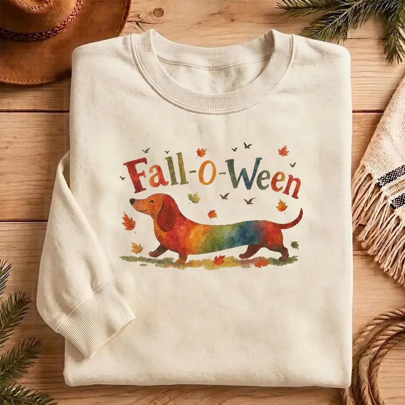 Fall-O-Ween Dachshund T-shirt