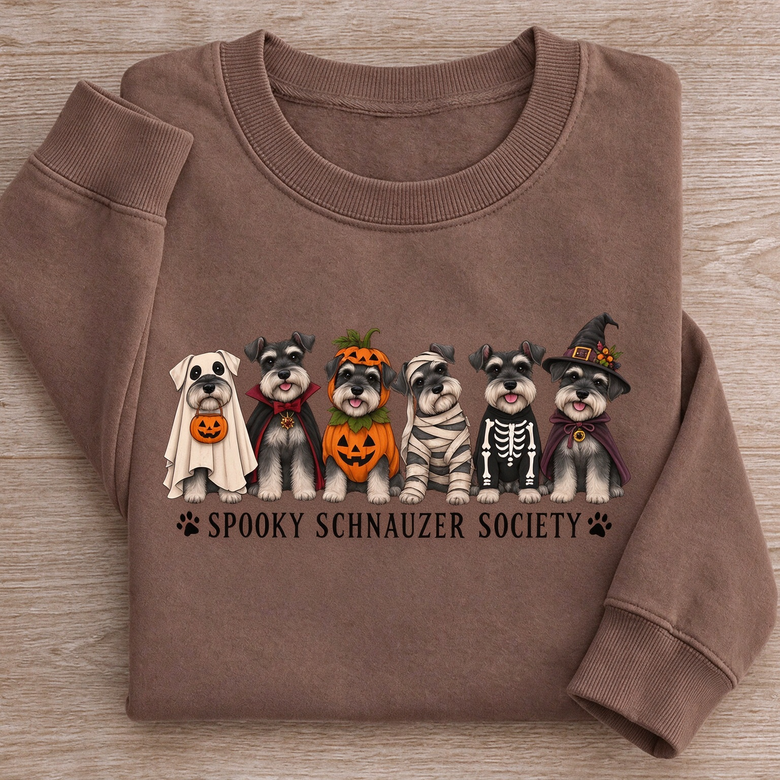Spooky Schnauzer Society Sweatshirt