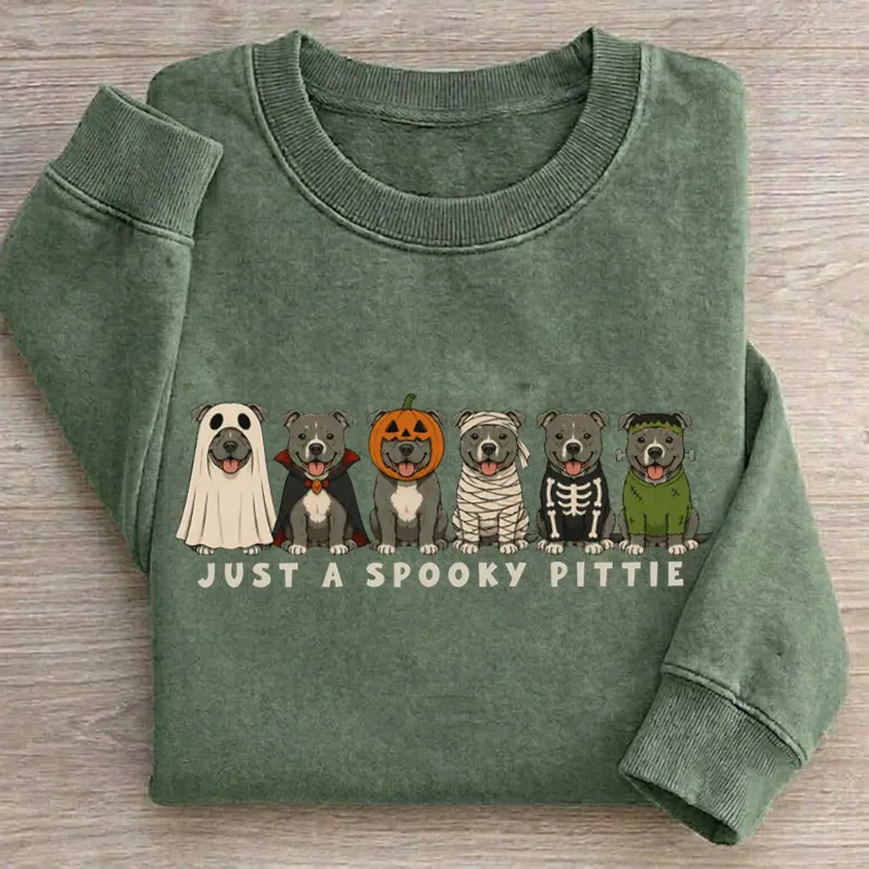 Halloween Pitbull Sweatshirt