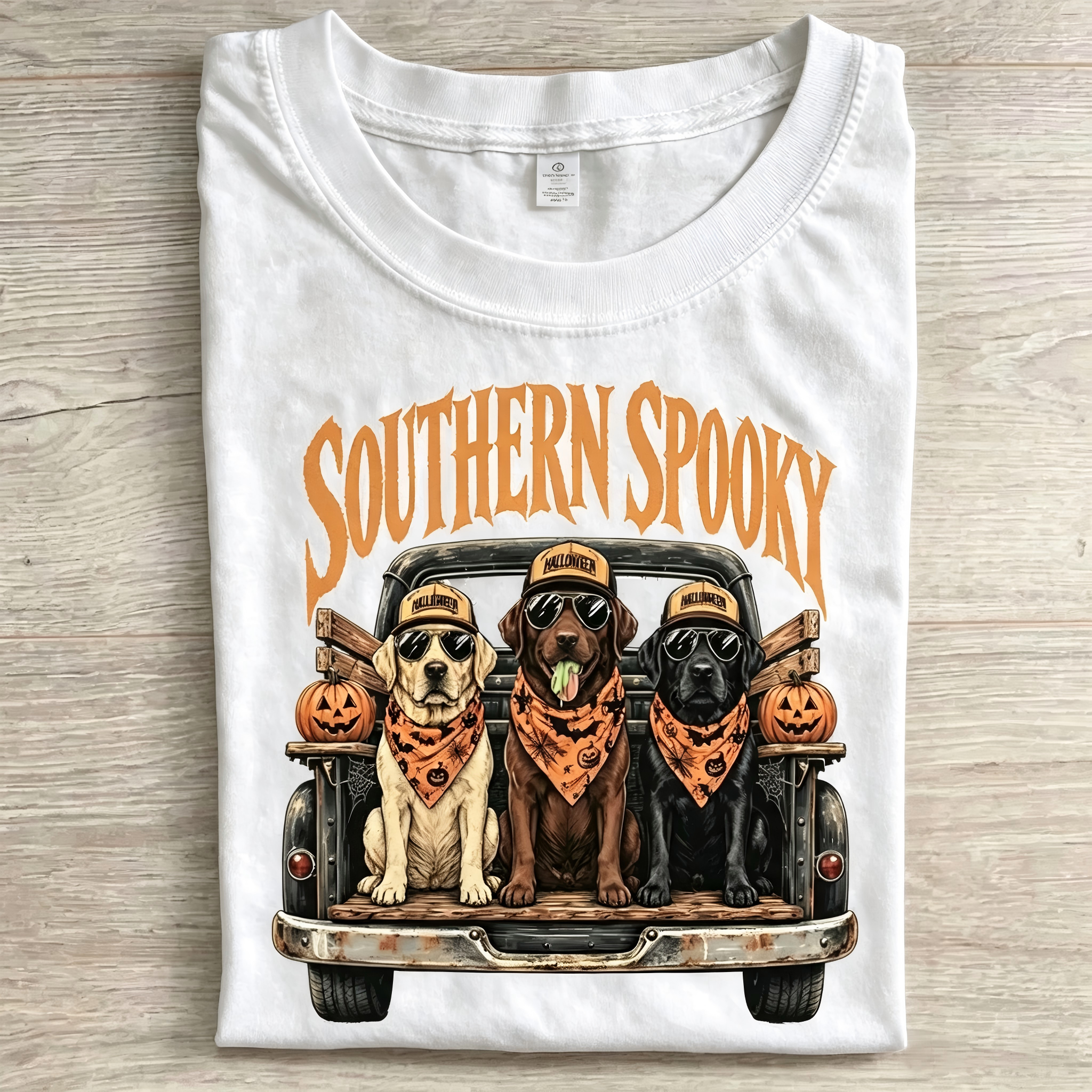 Southern Spooky Labrador T-shirt