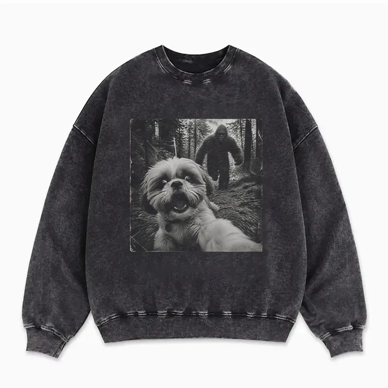 Shih Tzu Bigfoot Sweatshirt