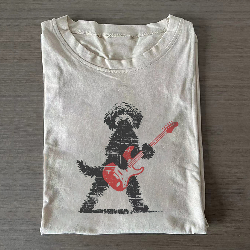 Goldendoodle Rock T-shirt