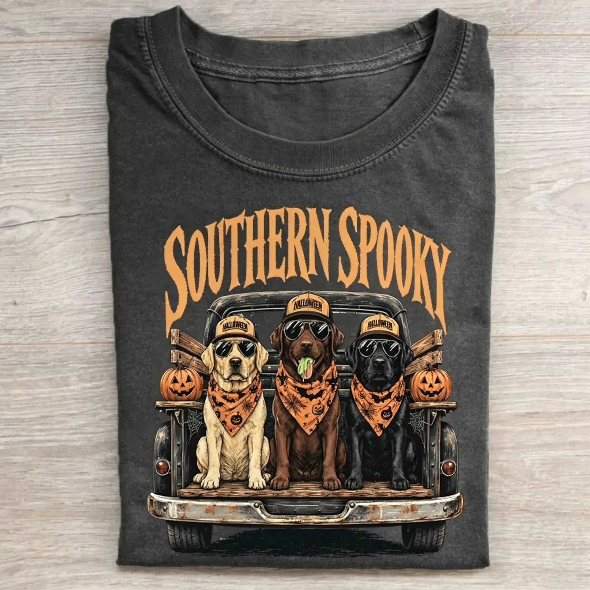 Southern Spooky Labrador T-shirt