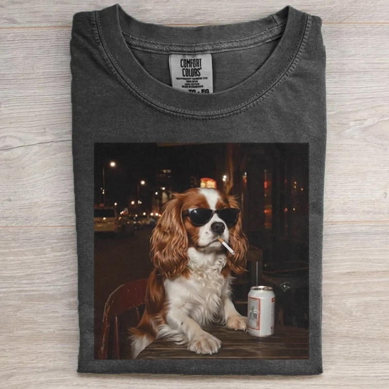Cavalier King Charles Spaniel Beer T-shirt