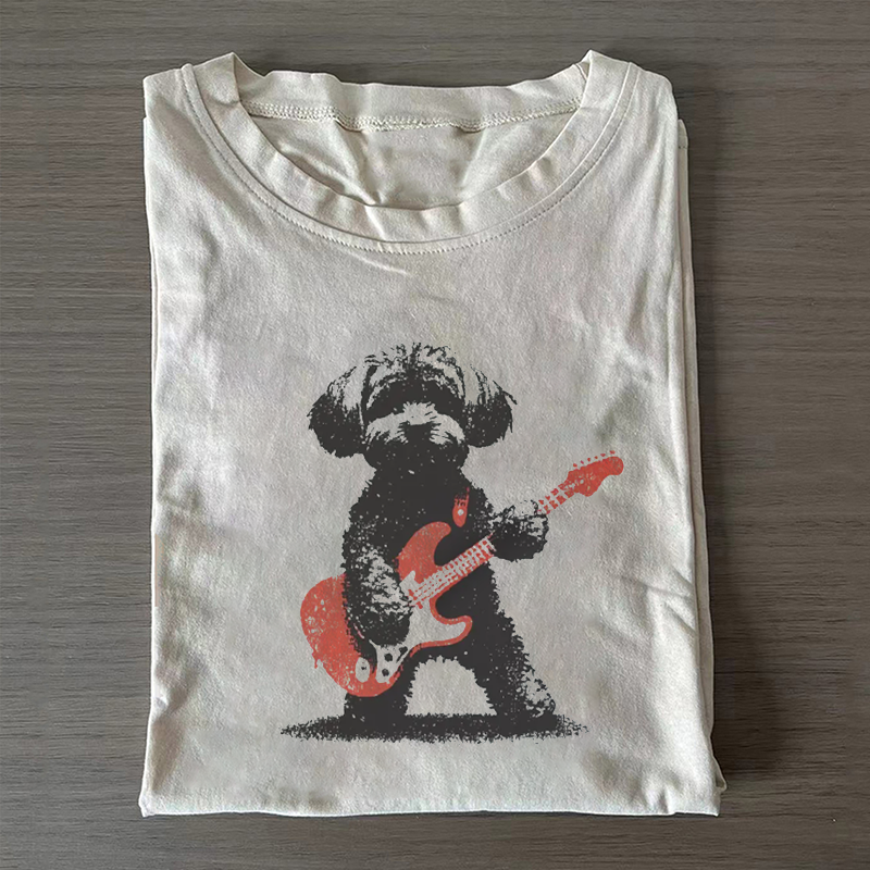 Maltipoo Rock T-shirt