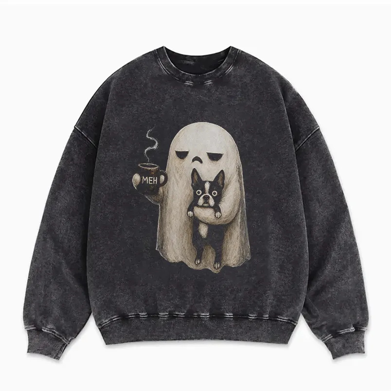 [Copy]Grumpy Ghost Shih Tzu Sweatshirt