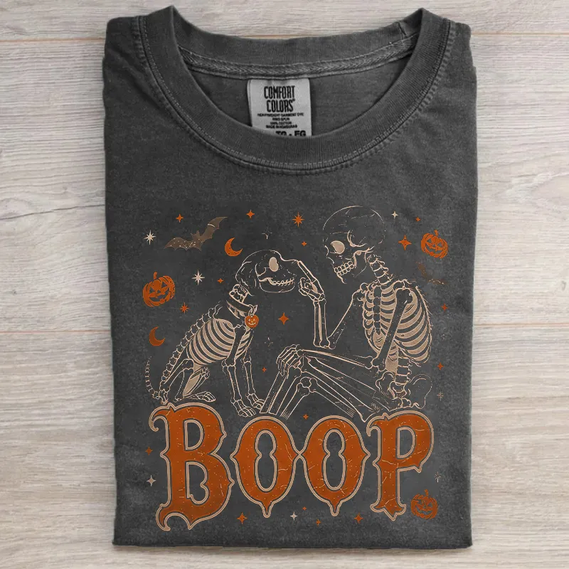 Boop Skeleton Dog T-shirt