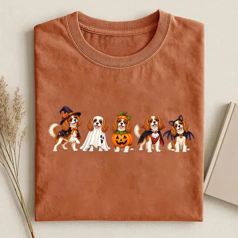 Cavalier King Charles Halloween T-shirt
