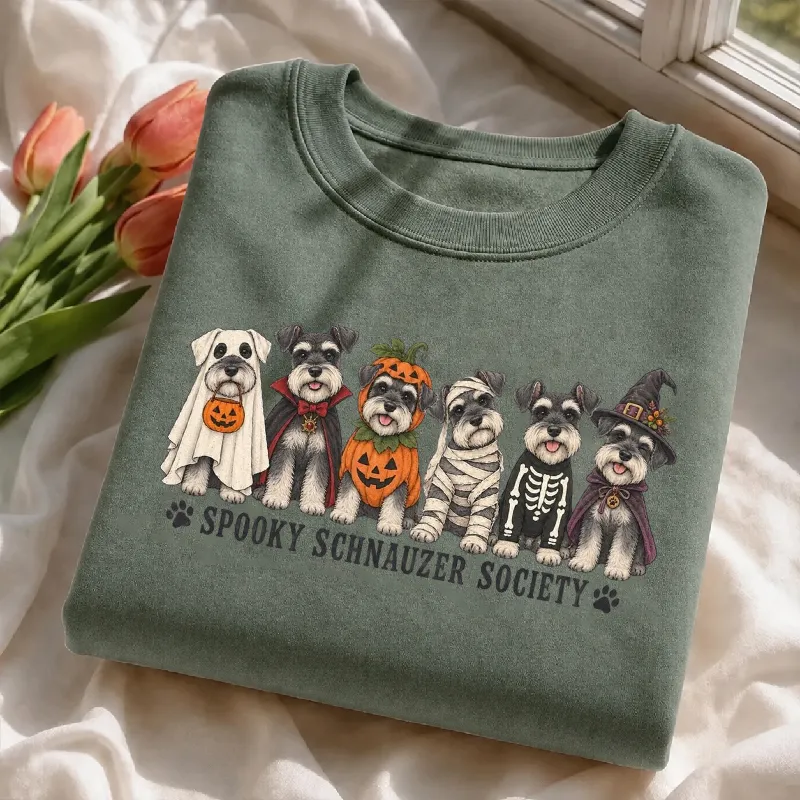 Spooky Schnauzer Society Sweatshirt