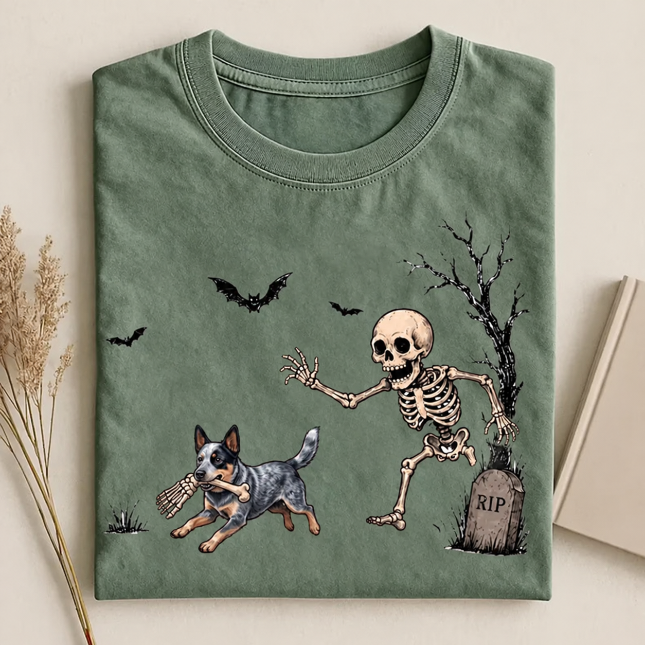 Australian Cattle Dog Halloween T-shirt