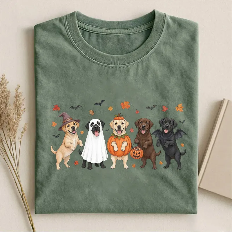 Funny Halloween Golden Retriever T-shirt