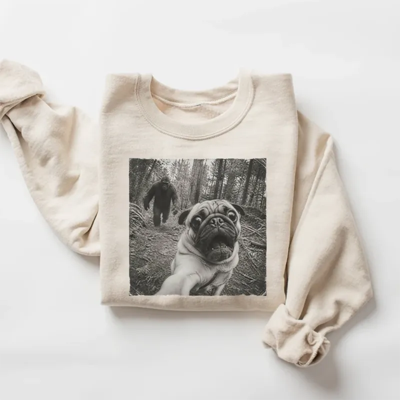Funny Pug Sweatshirt