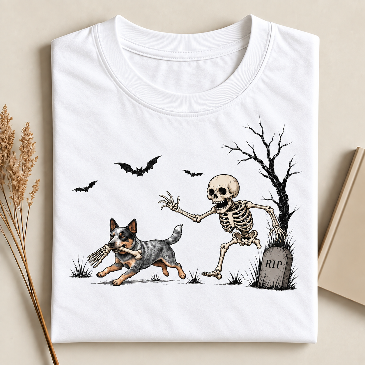 Australian Cattle Dog Halloween T-shirt