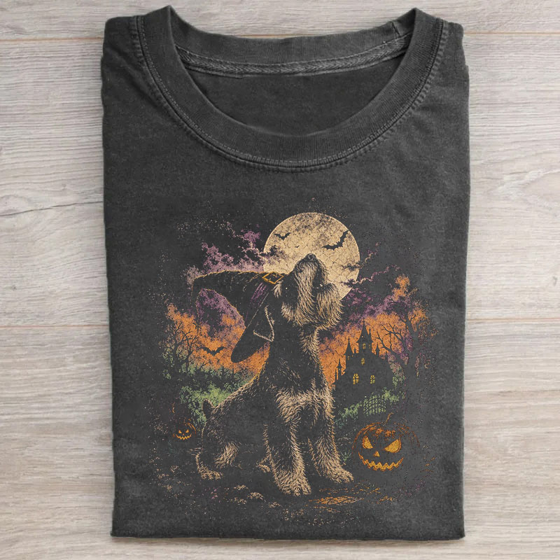 Schnauzer Halloween T-shirt