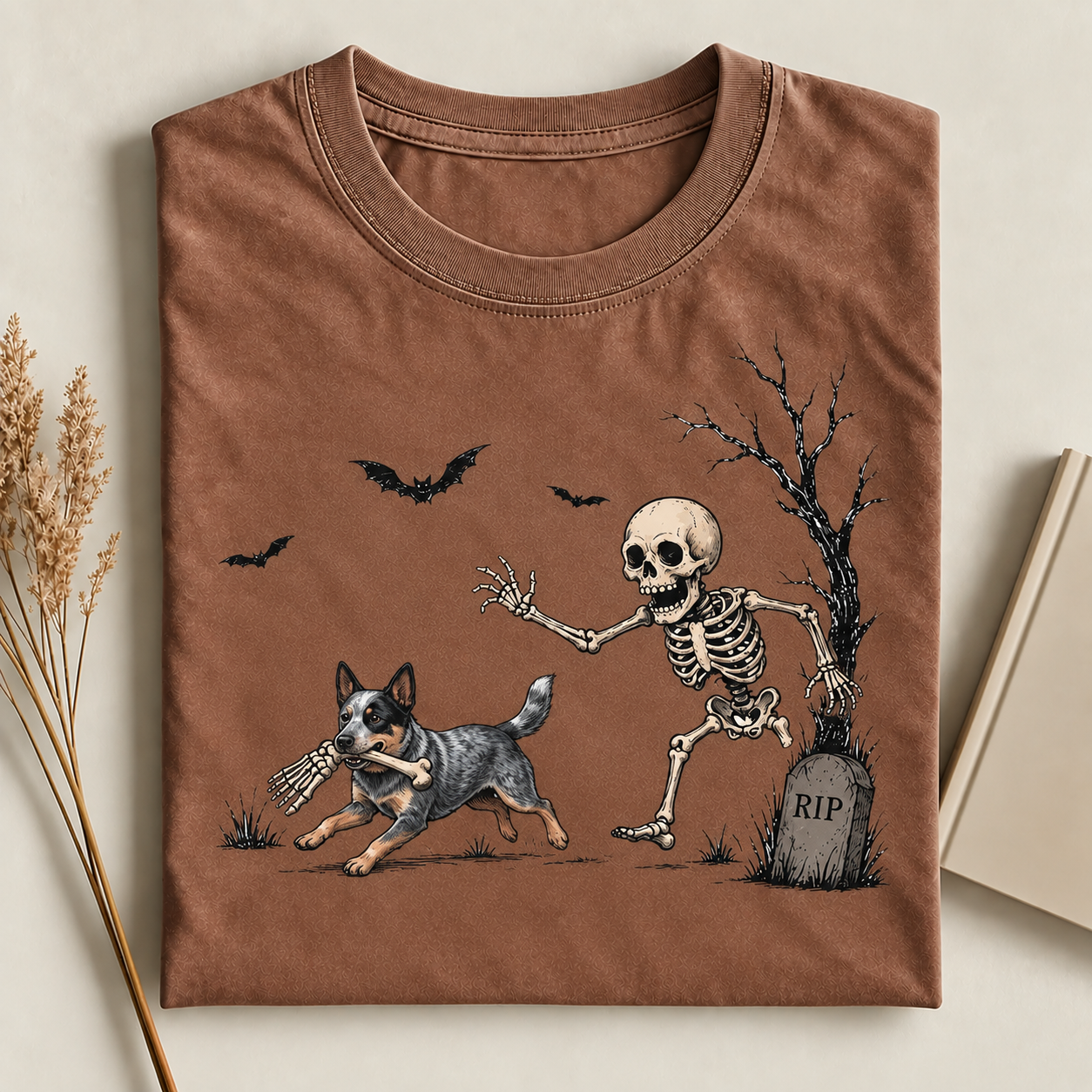 Australian Cattle Dog Halloween T-shirt
