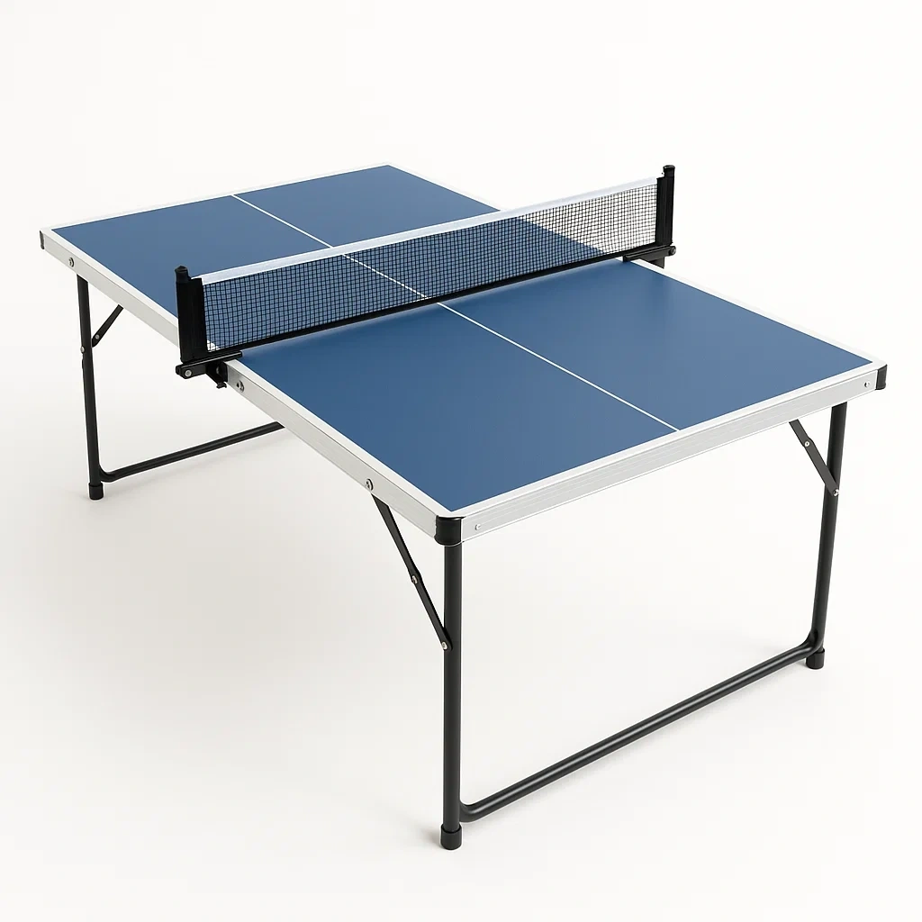 Tischtennistisch MDF Blau 76x153x76 cm-COZYELITO