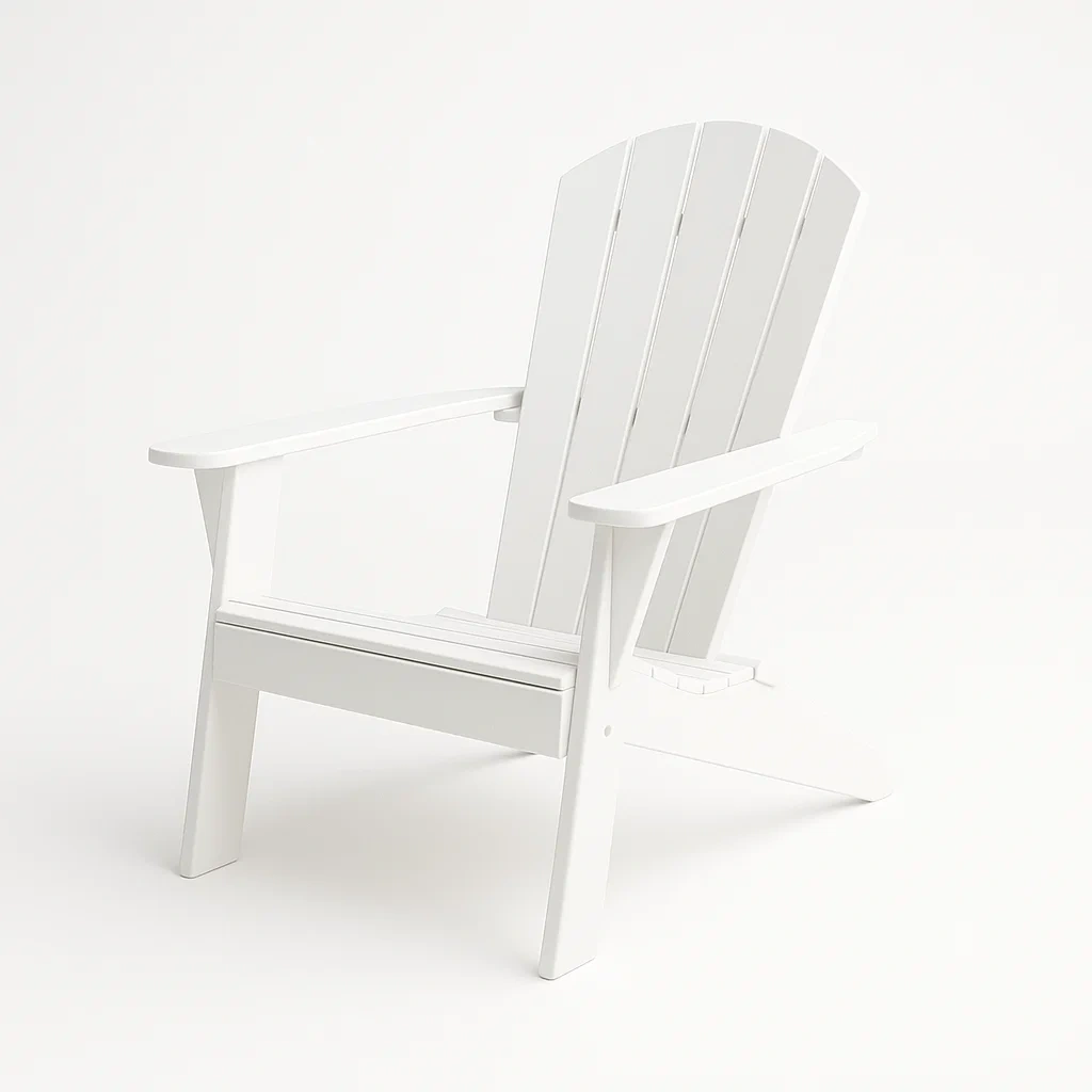 Adirondack Gartenstuhl Kiefernholz Weiß 90x75x89 cm-COZYELITO