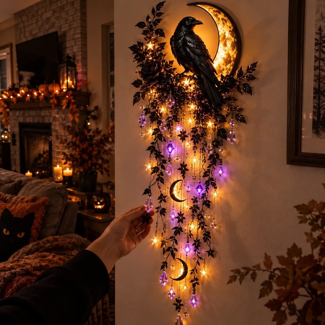 Customer unboxing Ghost Veil Halloween decoration