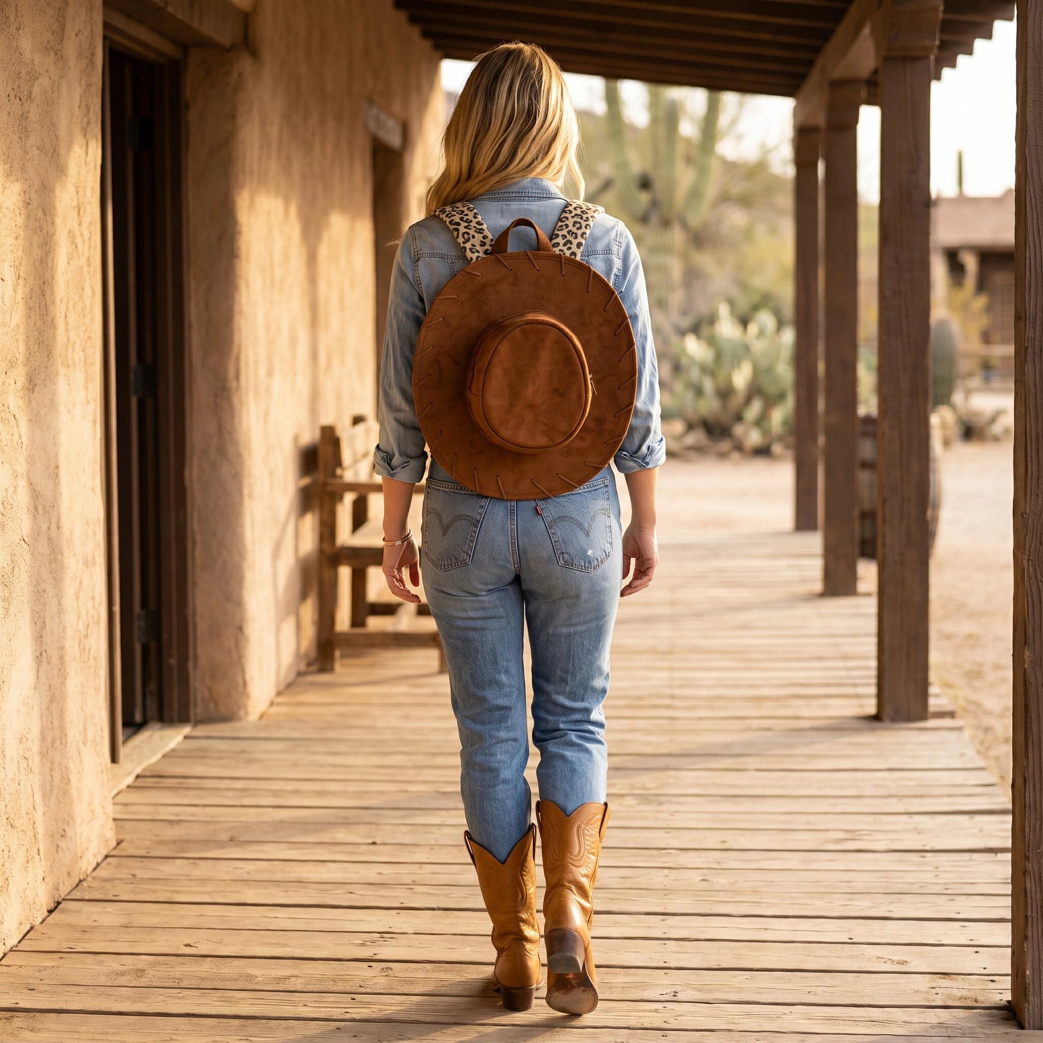 🤠🐎Cowgirl Hat Backpack