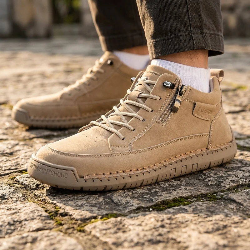 🔥Last day for 70% off Urban Comfortable Orthopedic Zipper Sneakers