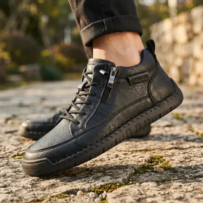 🔥Last day for 70% off Urban Comfortable Orthopedic Zipper Sneakers