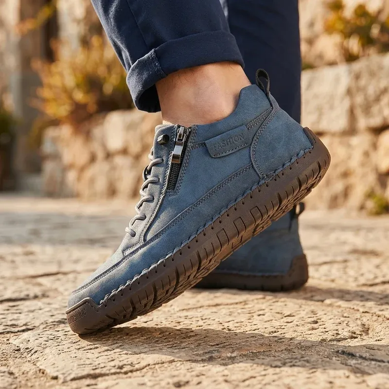 🔥Last day for 70% off Urban Comfortable Orthopedic Zipper Sneakers