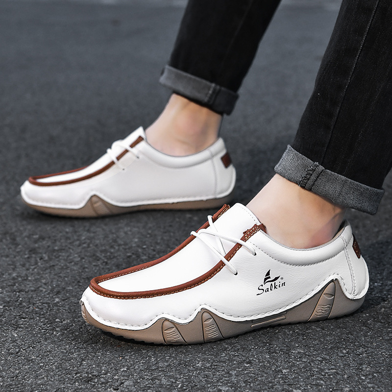 Men's Daily Lightweight Comfortable And Durable Slip-On Arch Support Orthopedic Loafers