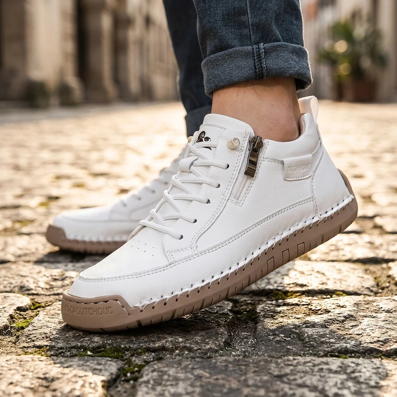 🔥Last day for 70% off Urban Comfortable Orthopedic Zipper Sneakers