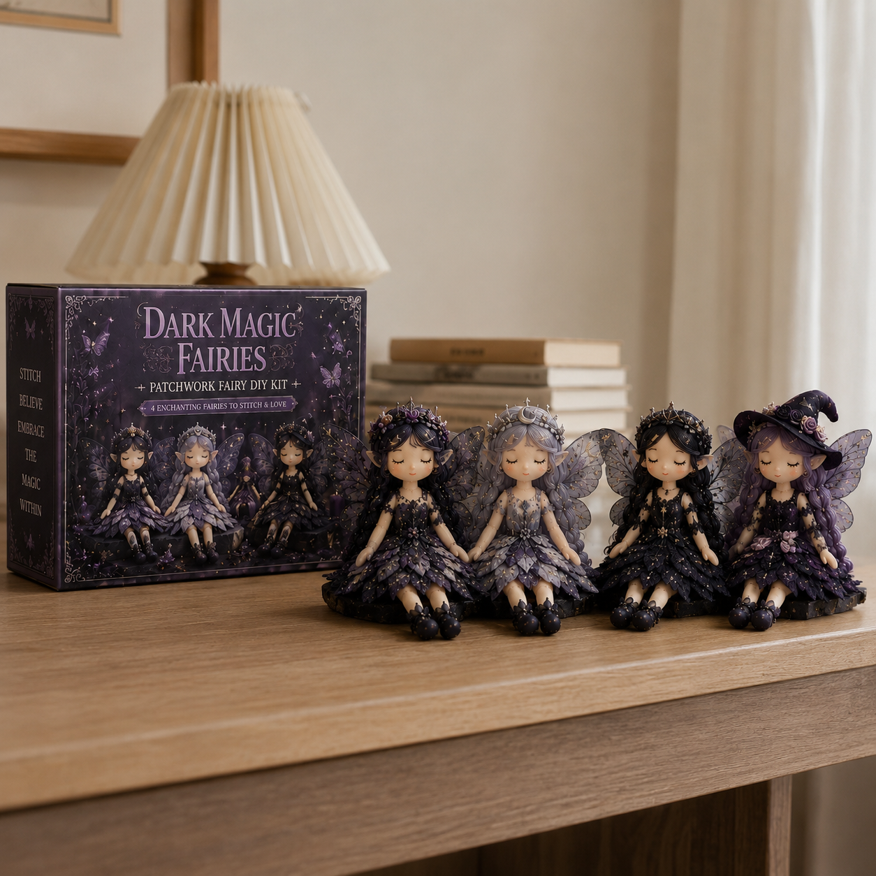 Fairy Patchwork DIY Kit ✨ Make 4 Tiny Fairies By Hand