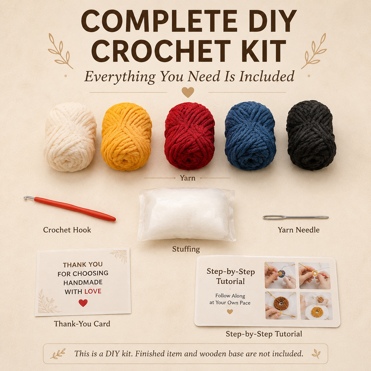 Little Lights DIY Crochet Gift Kit 🧶 A Handmade Thank-You From the Heart