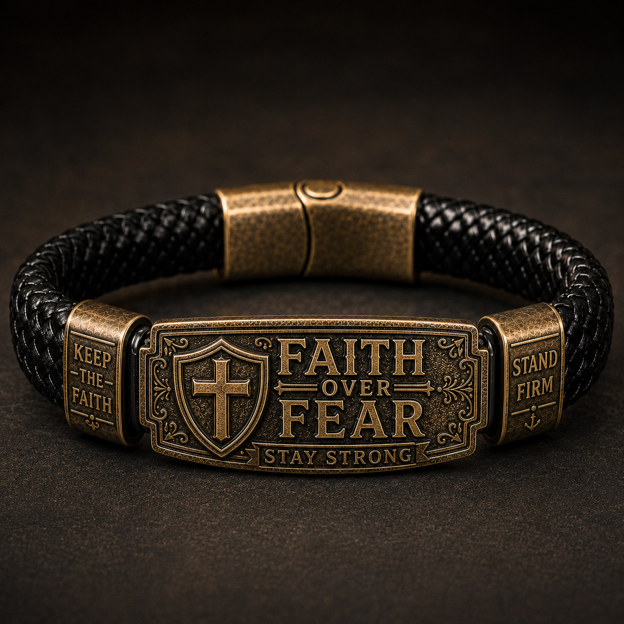 Faith Over Fear Bracelet ✝️ A Daily Reminder to Stay Strong