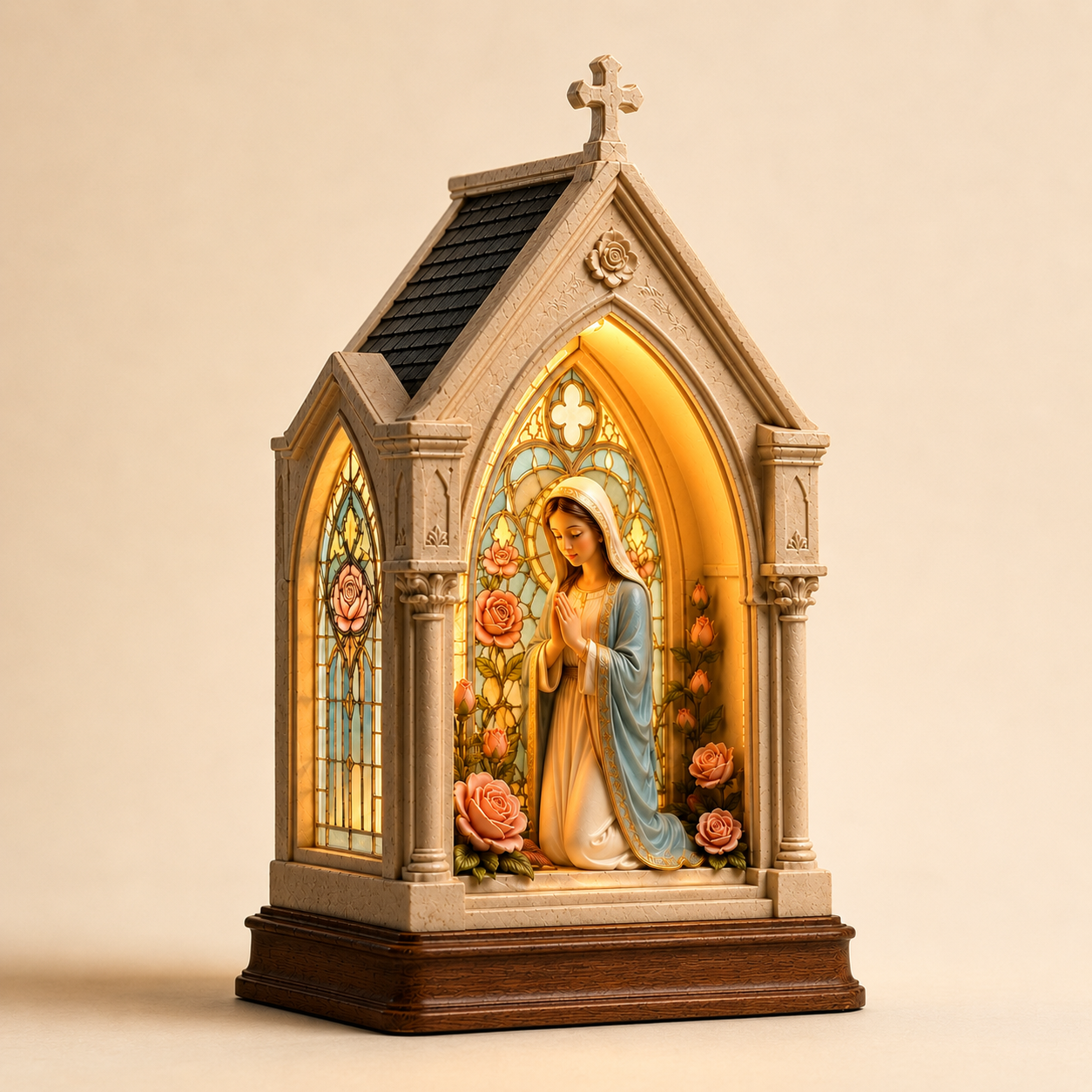 ✨ Mary Prayer Chapel Night Light