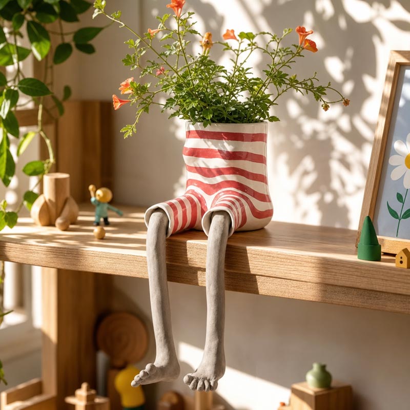 Creative furniture flower pot
