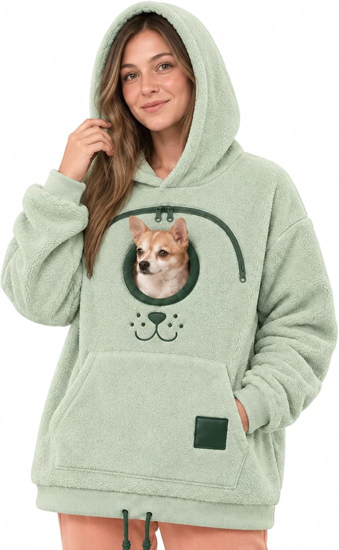 The Unisex Hoodie Built for You and Your Small Pet