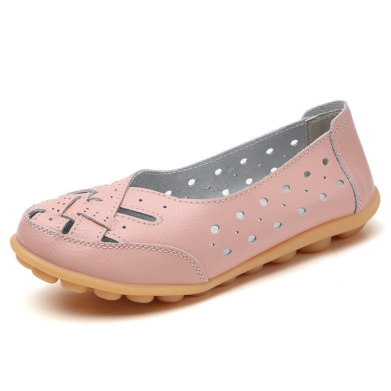 Women's Breathable Cutout Slip-On Flats