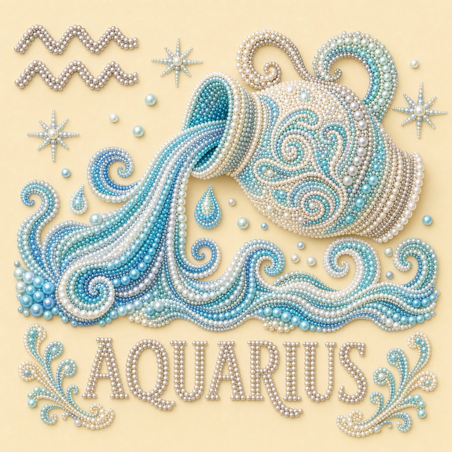 Celestial Zodiac Pearl Collection – 12 Unique Signs