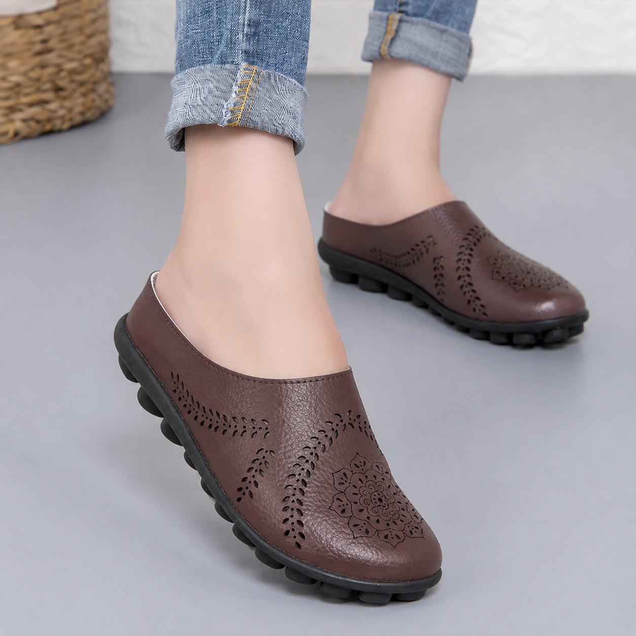Casual All-match Hollow Slippers