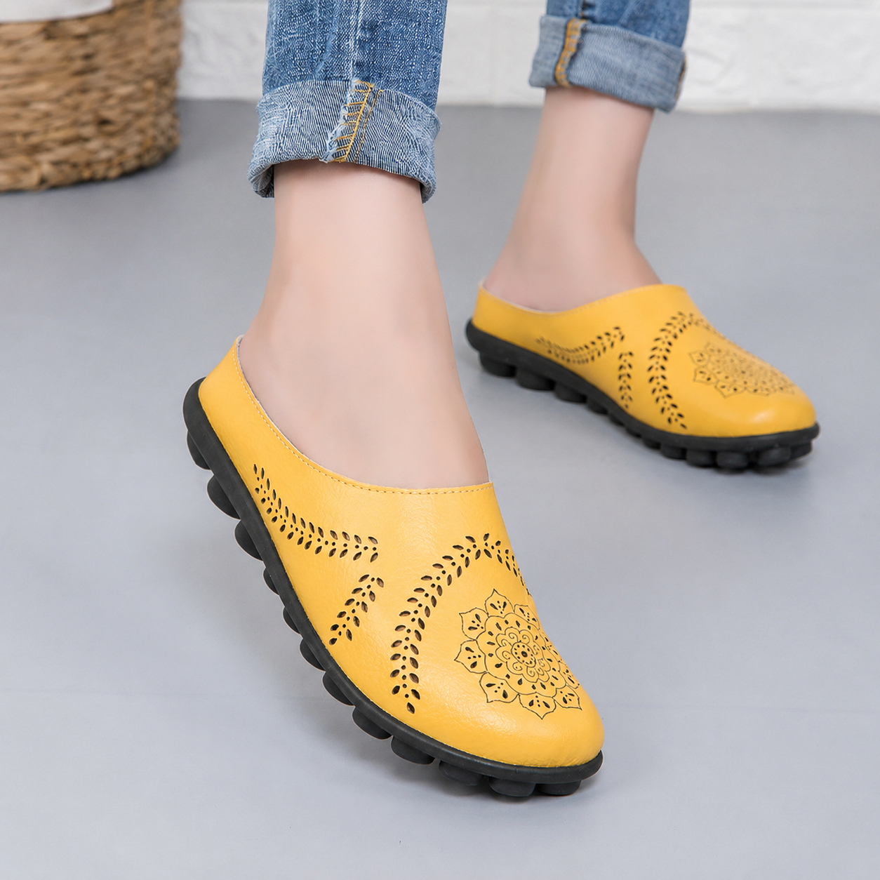 Casual All-match Hollow Slippers