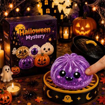 🔥 Last Day 49% OFF – ✨🎃 Halloween Dumpling Squeeze Squishy Toy