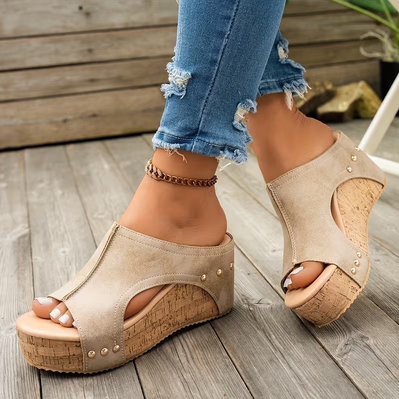 norvellora™ Women's Cushioned Wedge Sandals