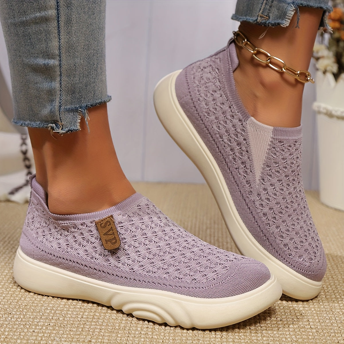Norvellora | Knitted Slip-on Orthopedic Shoes