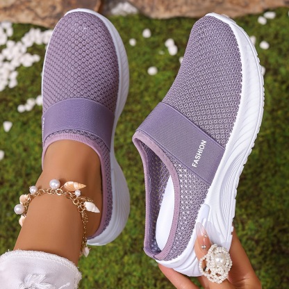 🔥New Arrivals Sale: 70% OFF🛒Summer Air Mesh Slip On Trainers | Comfort Open Back Casual Walking Footwear
