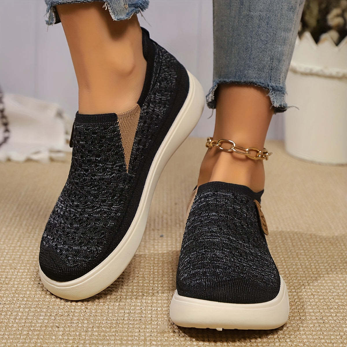 Norvellora | Knitted Slip-on Orthopedic Shoes