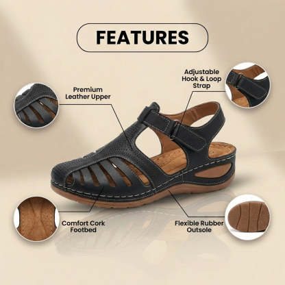 Women's Breathable Walking Sandals with Non-Slip Sole