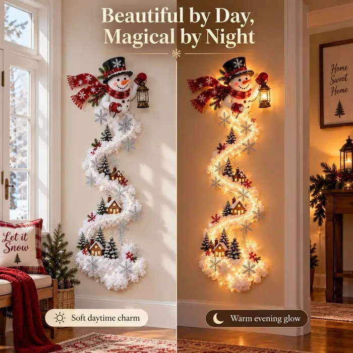 ✨ Christmas Magic Trail Wall Light - A Little Christmas Magic, Right on Your Wall